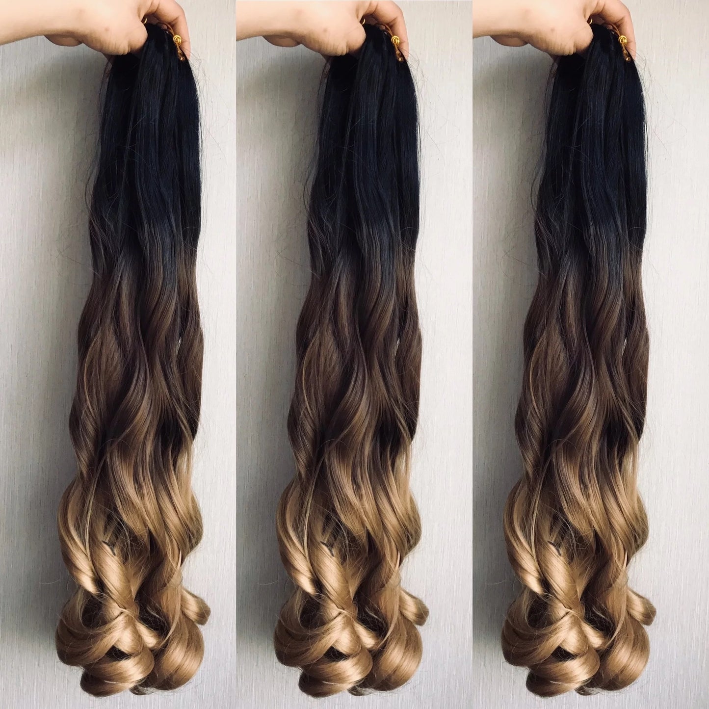 Spanish curl tip attachment