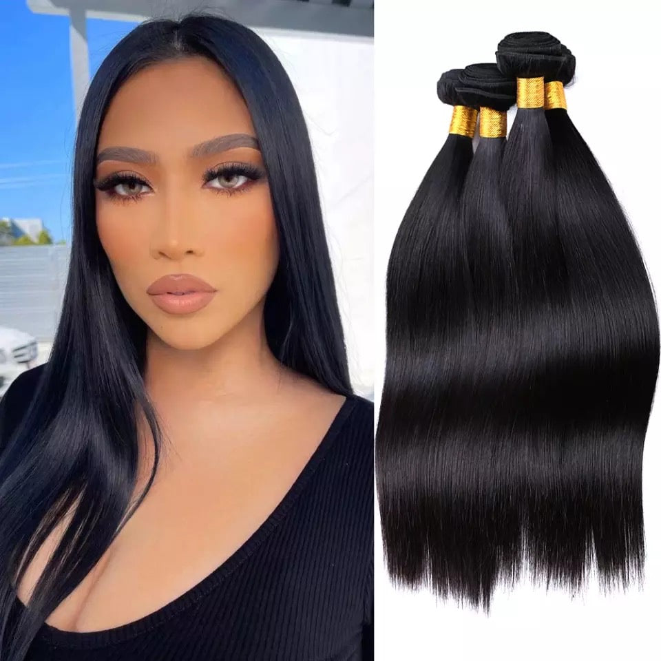 Silky straight bundle